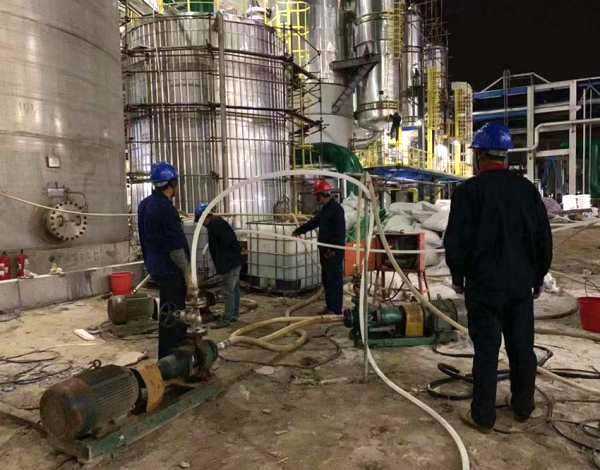 20万吨已内酰胺装置清洗钝化工程