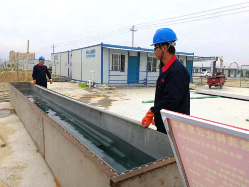 不锈钢管道浸泡现场